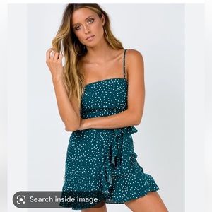 princess polly mini dress green